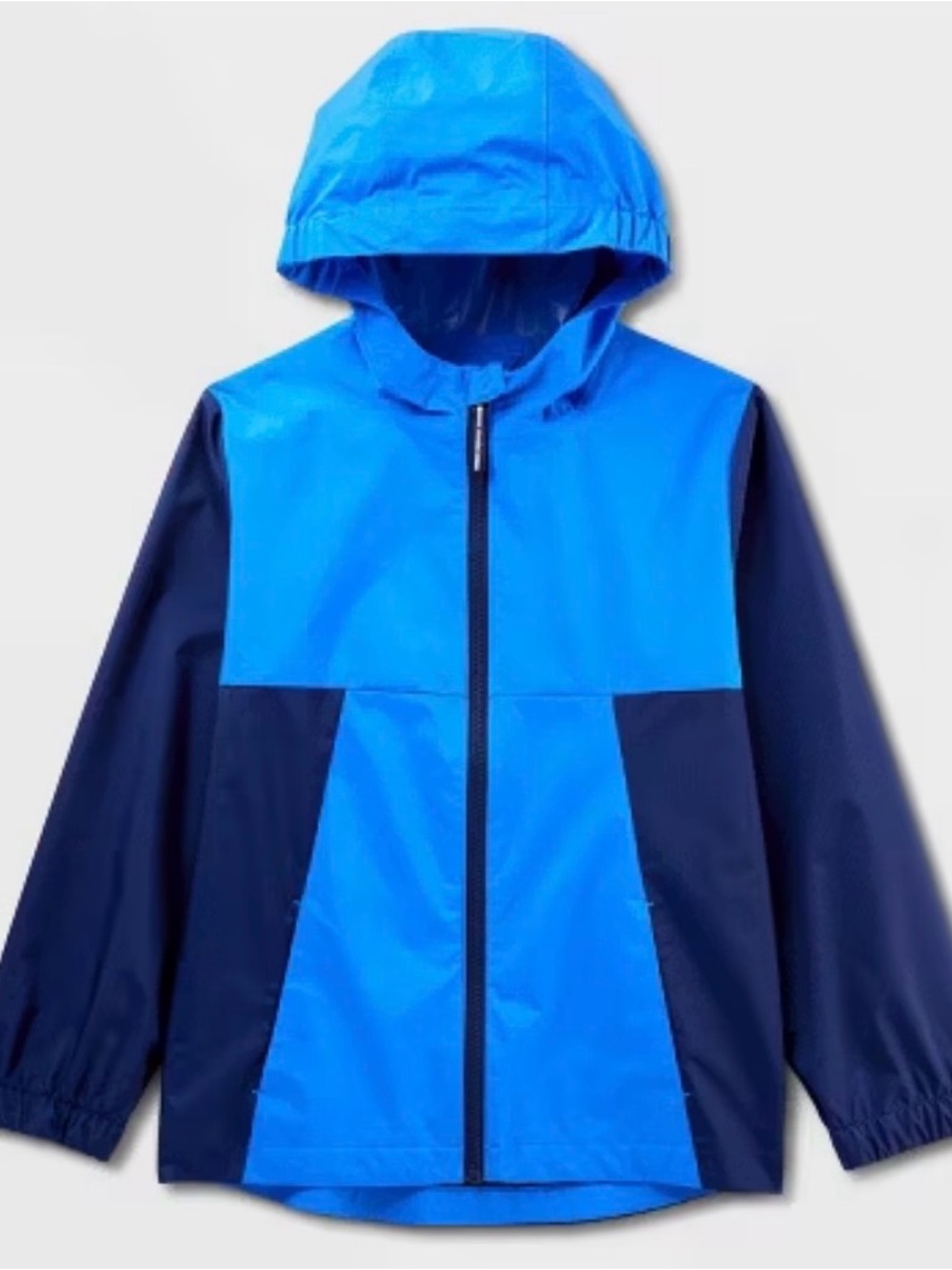 Kids' Colorblock Rain Jacket - Cat & Jack™ Blue M